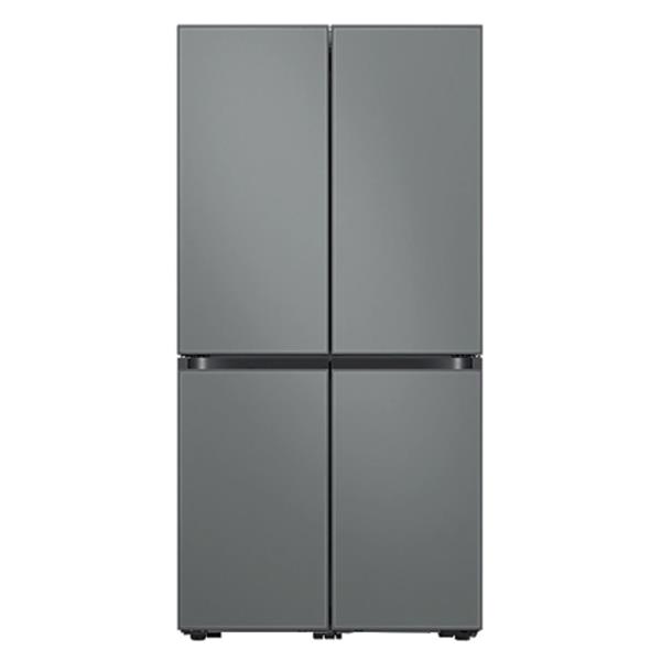 비스포크 4도어 냉장고 875L 새틴그레이